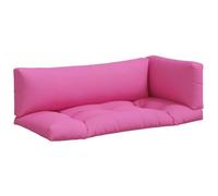 CIOURSTO Cojín Acolchado Cuadrado para Asiento de Patio, Resistente al Agua para Muebles de Paleta, Cómodo para Jardín (Rosa #58)