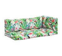 CIOURSTO Cojín Acolchado Cuadrado para Asiento de Patio, Resistente al Agua para Muebles de Paleta, Cómodo para Jardín (Multicolor #12)