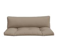 CIOURSTO Cojín Acolchado Cuadrado para Asiento de Patio, Resistente al Agua para Muebles de Paleta, Cómodo para Jardín (Gris Pardo #20)