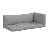 CIOURSTO Cojín Acolchado Cuadrado para Asiento de Patio, Resistente al Agua para Muebles de Paleta, Cómodo para Jardín (Gris #31)