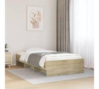 CIOURSTO Estructura de Cama de Madera de Ingeniería, Somier de Listones y Compartimentos de Almacenamiento Abiertos, Cama de Almacenamiento de Madera de Estilo Moderno, Varios (90x190cm)