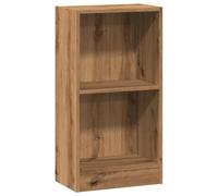 CIOURSTO Librería de Madera, Madera Contrachapada, Estante de Pie para Libros, DVD, Documentos y Decoraciones, Almacenamiento en la Sala de Estar (40 x 24 x 76 cm)