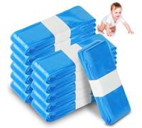 CIOXSOIO 12 Piezas Recambios Contenedor de Pañales, 4.5M Bolsa de Relleno para Papelera Pañales Bebe, Anti-Olor Engrosada, Compatible con Angelcare, Tommee Tippee, LitterLocker
