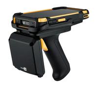 CipherLab Lector UHF RFID para RS38 EU, 865-868 MHz, con Batería y Funda de Goma, para Gestión de Inventario en Retail/Almacén