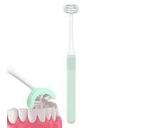 Cipliko 5 Pcs Cepillo de Dientes de Triple cerda - Cepillo de Dientes sensorial para Autismo de 3 Cabezales | Cepillo de Dientes de cerdas triples Fácil de cepillar Mejores Resultados clínicamente