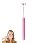 Cipliko 5 Pcs Cepillo de Dientes Sensorial Adulto - Cepillo de Dientes sensorial para el autismo | Cepillo de Dientes de Triple Cerda Cepille Fácilmente Mejores resultados clínicamente probados Rápido