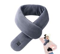 Cipliko Cojín calefactor para el cuello | Bufanda eléctrica - envoltura de cuello caliente para aliviar el estrés del cuello, cojín calefactor eléctrico para parejas y hombres, 3 niveles de
