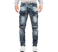 Cipo & Baxx Herren Jeans CD494-bans Azul W30/L32