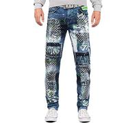 Cipo & Baxx Herren Jeans CD591-bans Azul W31/L32