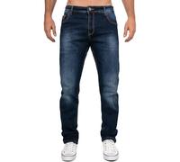 Cipo & Baxx Hombre Jeans CD820-bans Azul Oscuro W34/L32