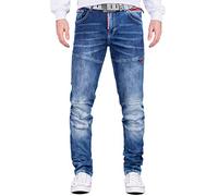 Cipo & Baxx Jeans para Hombre CD698 Azul W33/L32