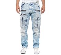 Cipo & Baxx Jeans para Hombre CD798-bans Azul Claro W34/L32