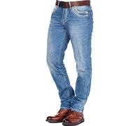 Cipo & Baxx Pantalón Liso Richard Azul W32L34