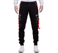 Cipo & Baxx para Hombre Pantalonesdedeporte CR132-bans Negro XXL