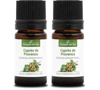 Ciprés de Provenza BIO - 5 mL - Aceite Esencial Premium - 100% Puro, Natural - Garantía ChromaCert® - Quimiotipado e Integral (Paquete de 2)