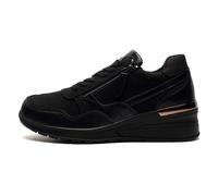 Cipriata Ada Mujeres Zapatillas De Moda Casual De Espuma De Memoria Negras