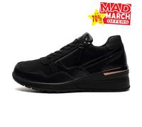 Cipriata Zapatillas Ada para Mujeres – Casual con espuma de memoria – Negras