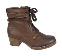 Cipriata Aleandra Mujer de Diseño Vestido Formal Botines Marrón