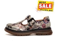 Cipriata Cira Barra T Mujer Casual Moda Clásico Hebilla Zapatos Floral