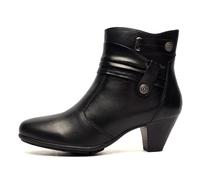 Cipriata Claretta Espuma Viscoelástica Mujer Casual Cuero Botín de Moda Negro