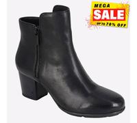 Cipriata Cleope Espuma Viscoelástica Mujer Casual Moda Botines de Piel Negro
