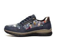 Cipriata Clita Espuma Viscoelástica Mujer Floral Moda Zapatillas Casual Marino
