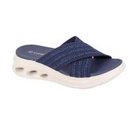 Cipriata Elina Mujer sin Cordones Cruzado Desliza Diseñador Casual Piscina Navy
