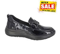 Cipriata Flor Silla Mujer Mocasines Vestido Casual Moda Zapatos de Diseño Negro