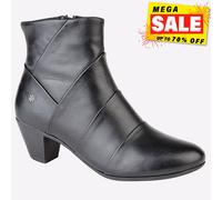 Cipriata Ginevra Espuma Viscoelástica Mujer Casual Moda Cremallera Botines Negro