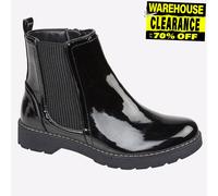 Cipriata Mira Junior Niñas de Diseño Formal Botines Negro