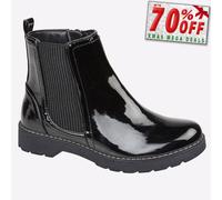 Cipriata Mira Junior Niñas de Diseño Formal Botines Negro