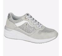 Cipriata Novelia Mujer Moda Informal Zapatillas Plata