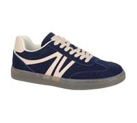 Cipriata REDEA L689 - Zapatillas deportivas de ante para mujer, estilo retro, con cordones, estilo casual, Navy, 36 EU
