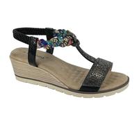Cipriata Sandalias Gilda Diseño Piedras para Mujer (DF2328)