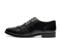 Cipriata Violeta Zapato Oxford Cuero Mujer Vestido Zapatos Moda Negro