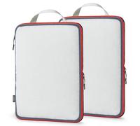 Cipway Bolsas Compresion Viaje, Malla Ligero Bolsas de Viaje Organizador para la Mochila Maletas de Almacenamiento en el Hogar(Azul, 2 Unidades)