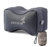 Circa Air Almohada inflable de rodilla para dormir de lado, almohada de rodilla de viaje entre las piernas para dormir, almohada ortopédica para aliviar el dolor de ciática, almohada de pierna para