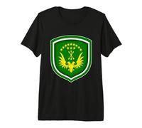 Circasiano,adiga,Adygea Flag,Cáucaso Norte Camiseta Premium