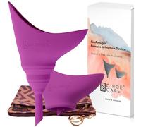 CIRCE CARE SuAmiga - Urinario Femenino Plegable para orinar; Orinal portátil Reutilizable para Que Las Mujeres orinen de pie; Embudo de orina para Mujer, para Viajes, Camping,Senderismo,al Aire Libre