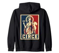 CIRCE Hechicera Hechicera Griega Mitología Icono Sudadera con Capucha