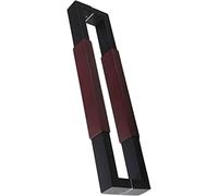 CIRCIR Heavy Duty Double Sided Sliding Door Handle,Stainless Steel Wood Pull Handle for Interior Exterior, 1.4/2/2.6 Ft(Red,42.5cm/16.7in)