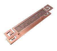 CIRCIR Heavy Duty Handrail Double-Side Gate Handles Door Handles,Rustic Style Barn Door Handles and Pulls, for Glass/Wooden Door(Red Bronze,120cm/47.2in)