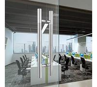 CIRCIR Sliding Barn Door Shower Door Stainless Steel Glass Door Handle/Tube Type Commercial Sliding Door Handle, 5 Sizes (Size : 1200 * 800mm)