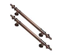 CIRCIR Stainless Steel Hardware Door Handles with Craft Design,Heavy Duty Door Handles and Pulls, for Sliding Gate Barn Patio Door(80cm/31.5in)