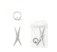 Circle Cat Eye Magnet Ring Magnet for Nails with Wide Beam & French Tip Strong Cat Eyes Magnet Tool Hollow Portable Round Magnetic Device for Home DIY Manicure Beginners (Large)