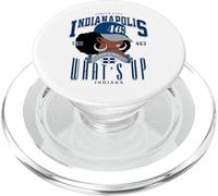 Circle City Pride con 463 Vibraciones de código de área PopSockets PopGrip para MagSafe