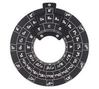 Circle Of Fifths Wheel - Engranaje de aluminio sólido, dispositivo de