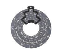 Circle Of Fifths Wheel Melody Tool Chord Wheel Without Base Gray