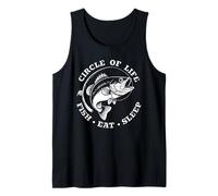 Circle Of Life - Carrete de pesca para amantes de la caña de pescar Camiseta sin Mangas