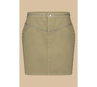 Circle of Trust Coco Skirt Olive Gray Talla: XL | Mini Faldas Outlet | Mujer | Gris